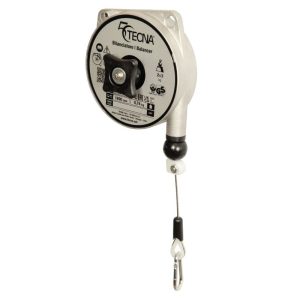 TECNA 9313 Stainless Steel Cable Retractor — 4.41–6.61 lbs Capacity
