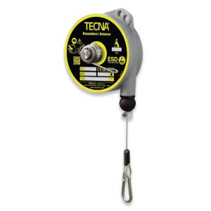 TECNA 9321ES ESD Retractor — 4.41–8.82 lbs Capacity
