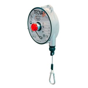 TECNA 9346 Stainless Steel Cable Retractor — 4.41–8.82 lbs Capacity (with STOP Device)