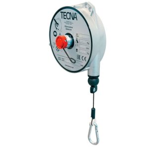 TECNA 9346LNY Nylon Cable Retractor — 1.1–4.41 lbs Capacity (with STOP Device)